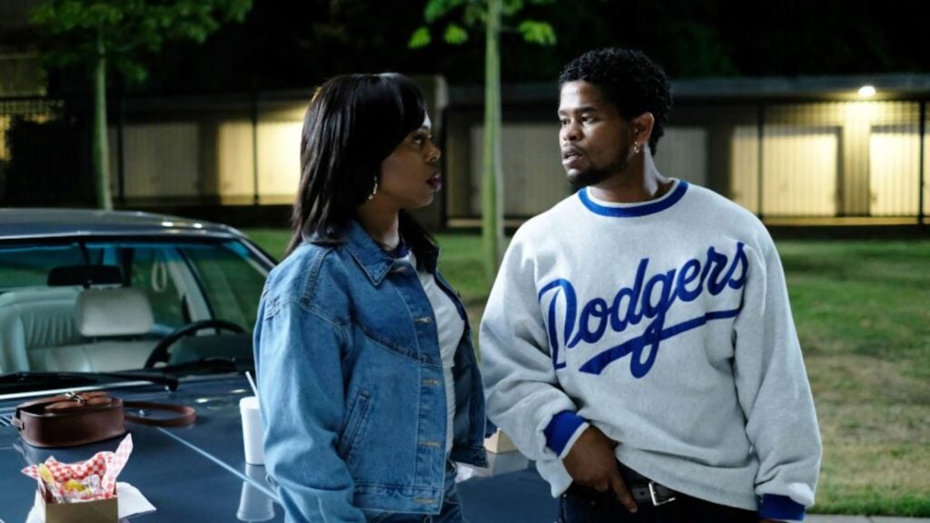 Gail Bean and Isaiah John as Wanda Bell and Leon Simmons