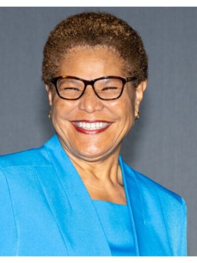 Mayor Karen Bass at charity event