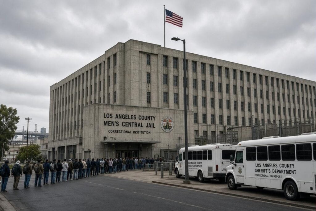 Overcrowded LA jail system after Proposition 36 - via eurAI