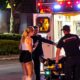 Pair blocking emergency workers
