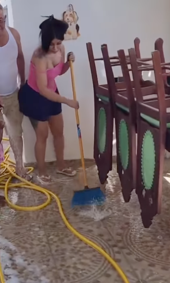 Cardi B deep cleans grandma’s house in the Dominican Republic