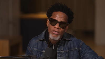 D.L. Hughley on the Angie Martinez podcast