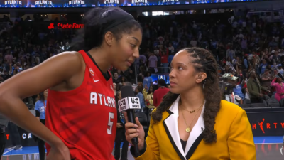 Angel Reese post-game interview Golden State Valkyries vs. Atlanta Dream