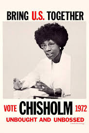 Shirley Chisholm poster (facebook)
