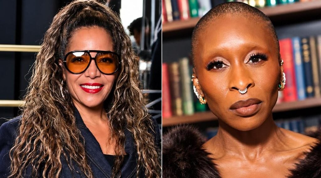 Sunny Hostin and Cynthia Erivo