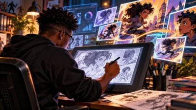 Technology gives webcomic artists new storytelling tools - via eurAI