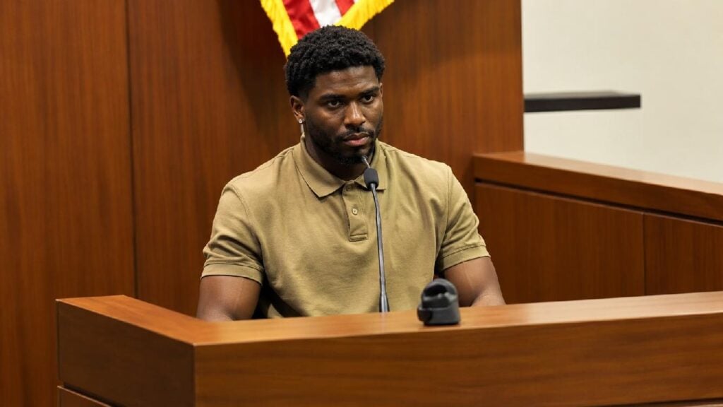 Tyreek Hill (in court) - screenshot